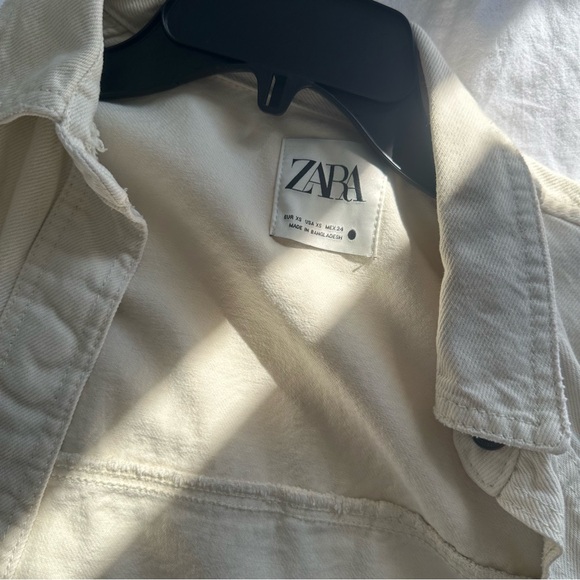 White Zara jacket size XS - Picture 2 of 4